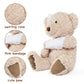 Muiteiur Get Well Soon Teddy Bear Stuffed Animal Big Speedy Recovery Teddy Bear Gifts For Kid Adult After Surgery Soft Bandage Plush Bear, 25.6 Inch