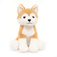 Weigedu Shiba Inu Akita Stuffed Animals Japanese Dog Puppy Plush Toys For Boy Girl Kids Birthday, 13 Inches