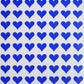 1/2 Inch (0.50) Heart Sticker Bulk Labels Sheets Diy Scrapbooking Stickers For Valentine'S Day, Stationery, Arts & Crafts 13Mm, 7560-Pack - (Blue) By Royal Green