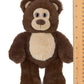 Bearington Lil' Beau Small Chocolate Brown Plush Stuffed Animal Teddy Bear, 7 Inches