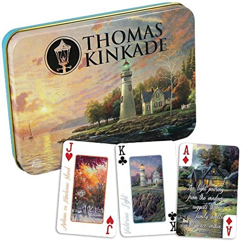 Thomas Kinkade Ceaco Deluxe Playing Cards