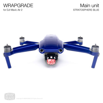 Wrapgrade Main Unit Skin Compatible with DJI Mavic Air 2 (Stratosphere Blue)