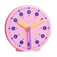 Enakshi Clock Kids Toy Montessori Teaching Clock For Kids For 3+ Years Old Kids Baby Pink|Toys & Hobbies | Educational | Other E