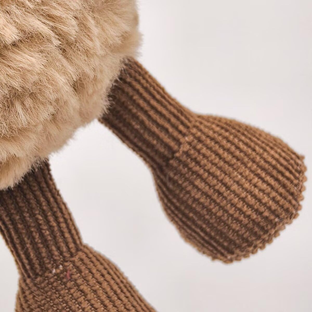 MUALML Cute Peanut Plush Toy - 6" Soft Deer Peanut Stuffed Animal, Polyester, Adorable Gift for Kids