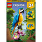 Lego 31136 Creator 3-In-1 The Exotic Parrot, Construction Toy, Jungle Animal Figurines, Frog And Fish, Creative Game For Children From 7 Years Old