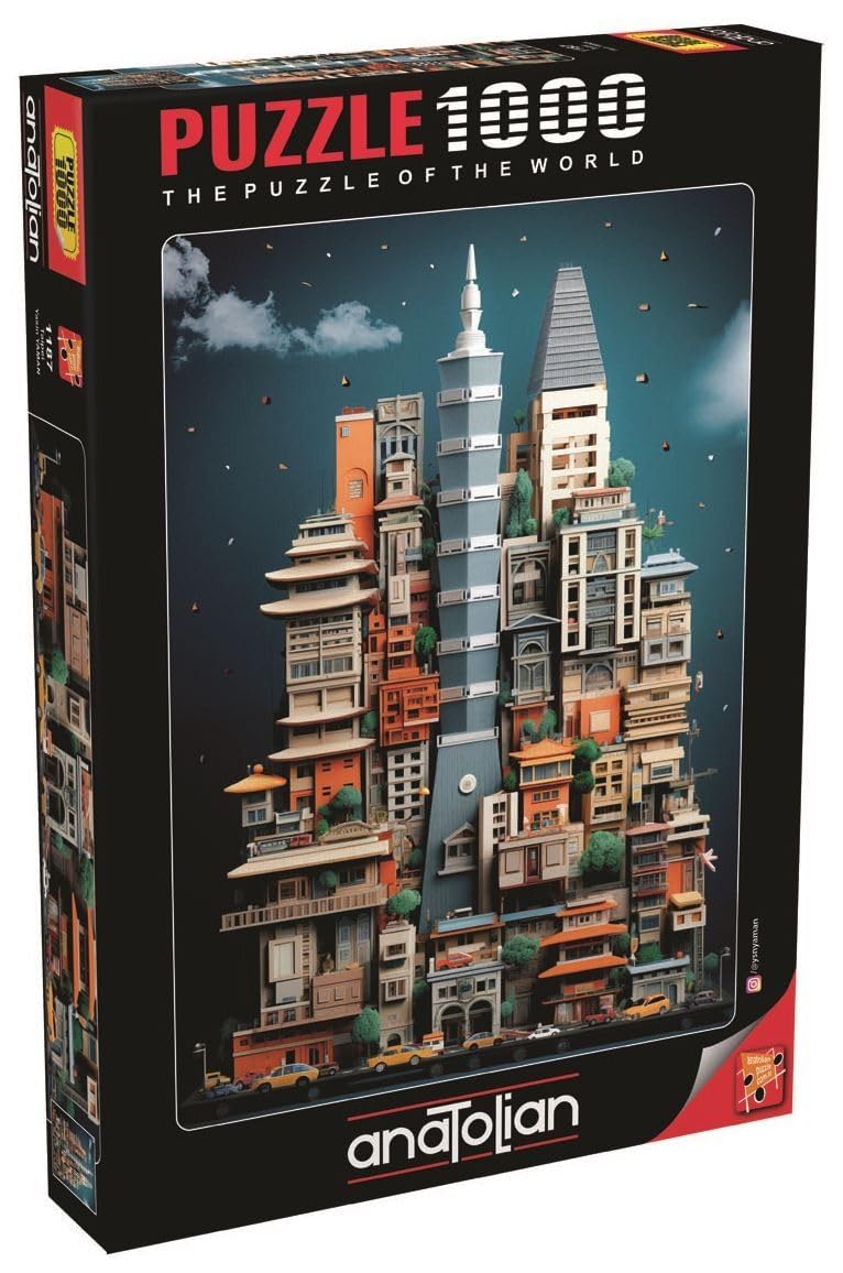 Anatolian Puzzle - Taipei, 1000 Piece Puzzle, #1187