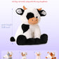 Vposyako 5 Pieces Cow Stuffed Animals For Boys Girls, 1 Mommy Cow With 4 Babies Soft Plush Toy Set Gifts For Kids Children 3 4 5