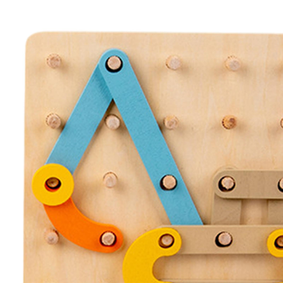 Merishopp Wooden Shape Sorting Puzzle Kids Puzzle For Early Learning Girls Kids 46| Handcrafted Toy | Montessori Wooden Toy