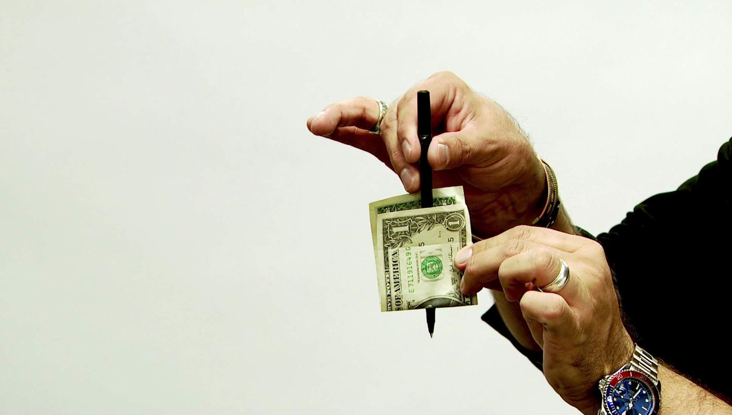 Magic Tricks Pen - The Original Pen Thru Bill Trick