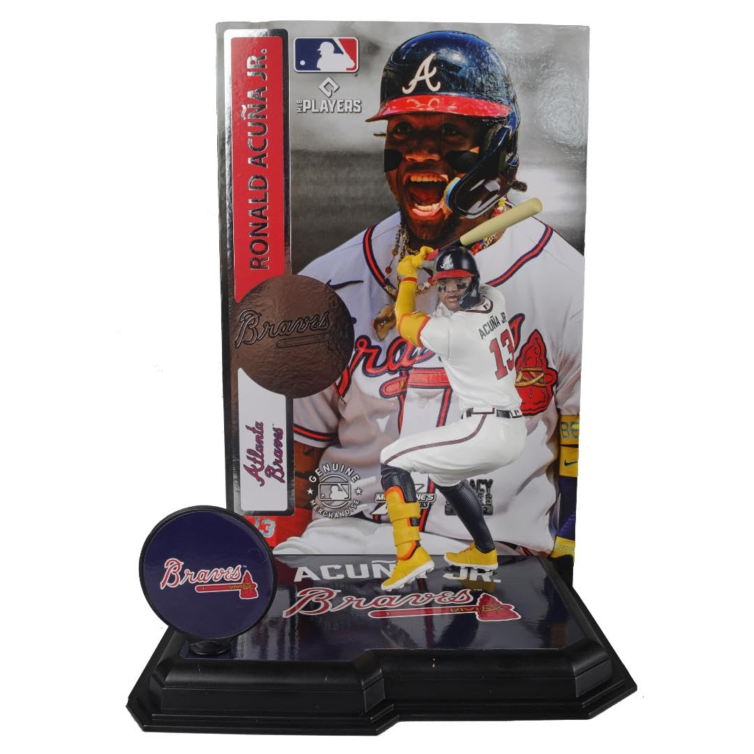 Mcfarlane Ronald Acuna Jr. (Atlanta Braves) Mlb 7'''' Figure Sportspicks, Os