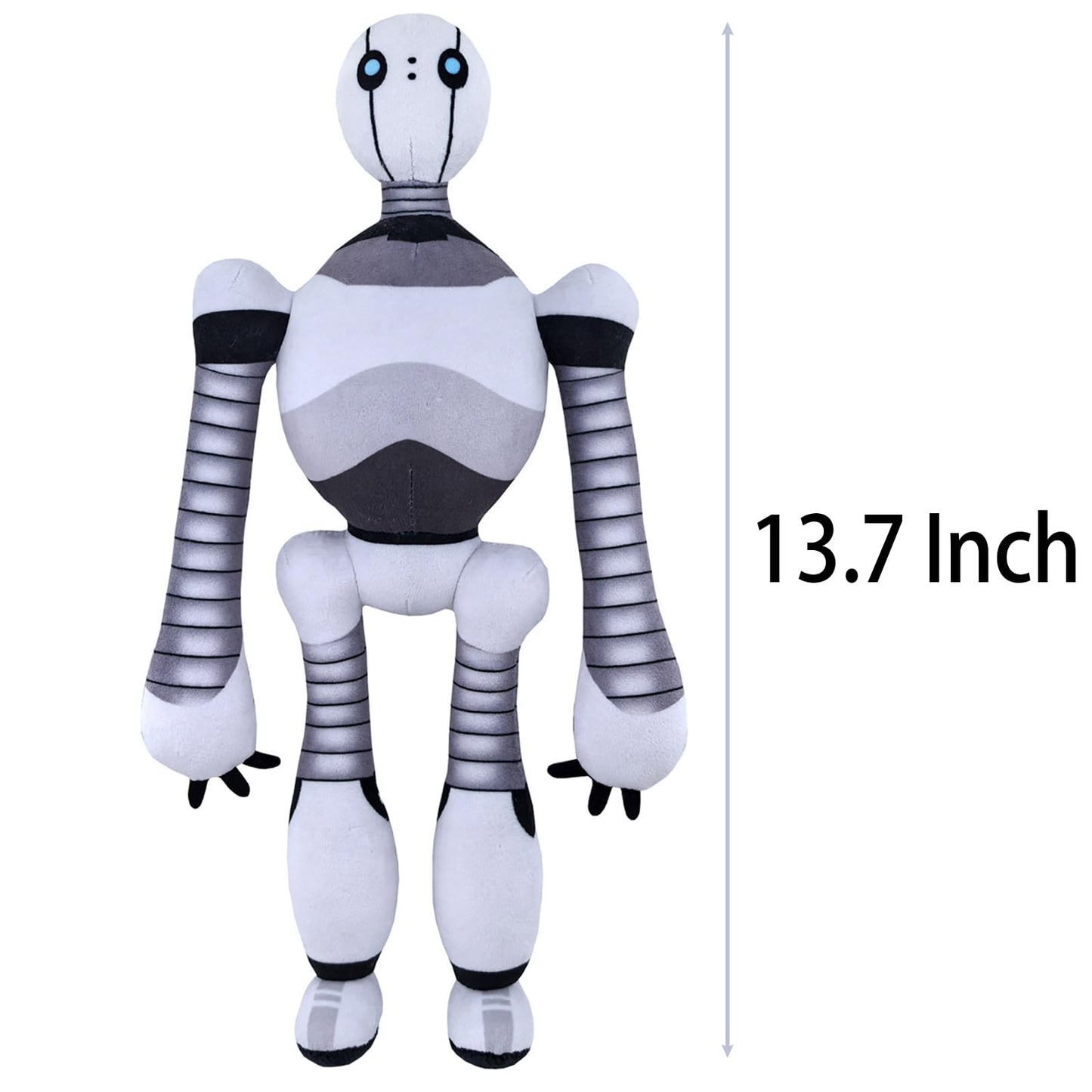 13-Inch Wild Robot Plush Toy, Adjustable Pose Plush Robot Buddy, For Kids