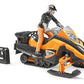 Bruder Snowmobile With Driver & Accessories