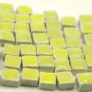 Mini Ceramic Tiles (0.19Inch Or 5Mm) 250 Pieces, Lemon, Wy05