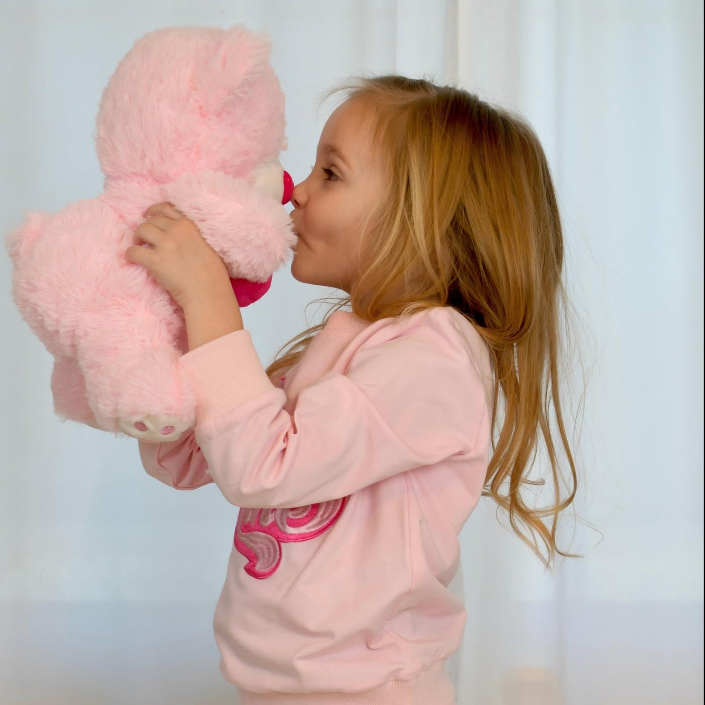 Maogolan Small Teddy Bear With Red Heart, I Love You Valentines Teddy Bear Stuffed Animal Pink,Velvet Red Heart Bear Gift For Ki