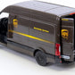UPS Mercedes-Benz Sprinter + United States Postal Mail Truck Grumman LLV 5 Inch Die Cast Metal Model Toys SetOf2
