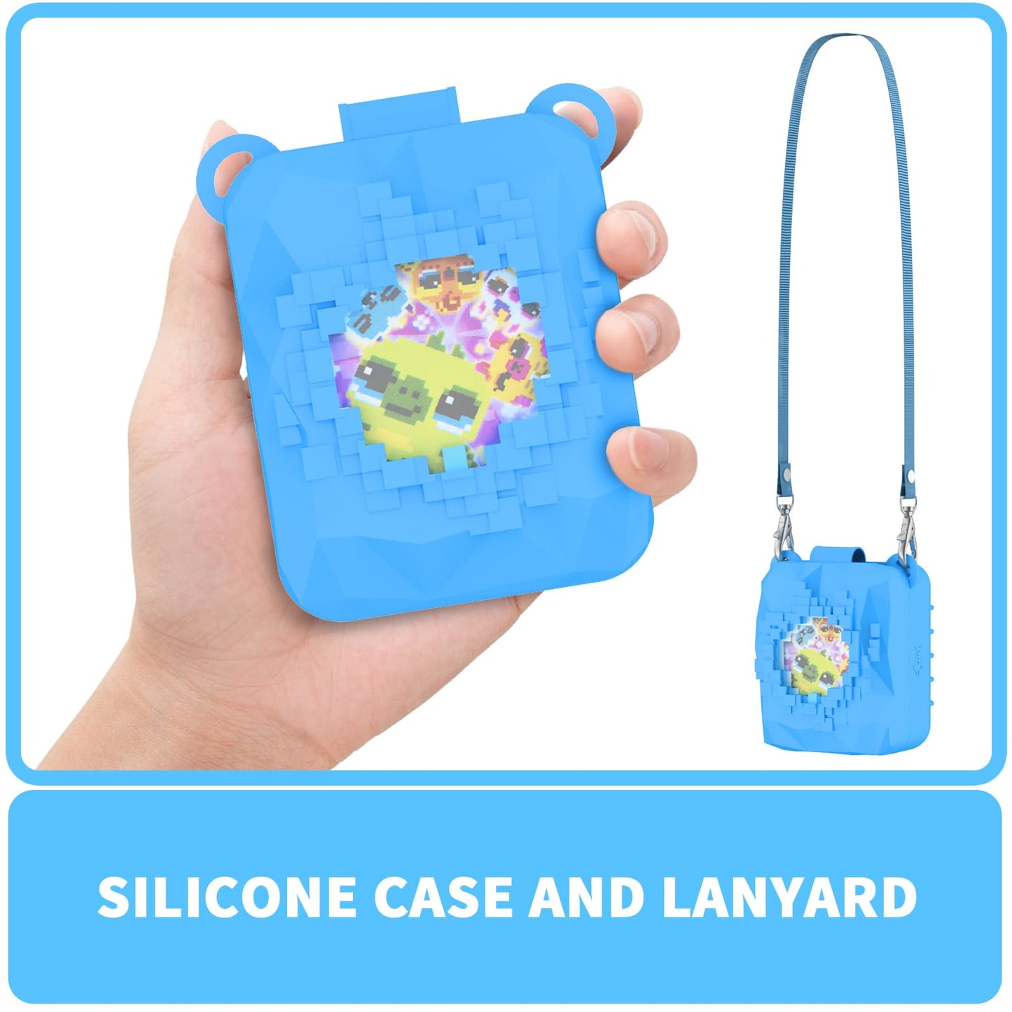 Nimuw Soft Silicone Case for Bitzee Magicals Interactive Toy Digital Pet, Shockproof and Protective Carrying Case for Bitzee Mag