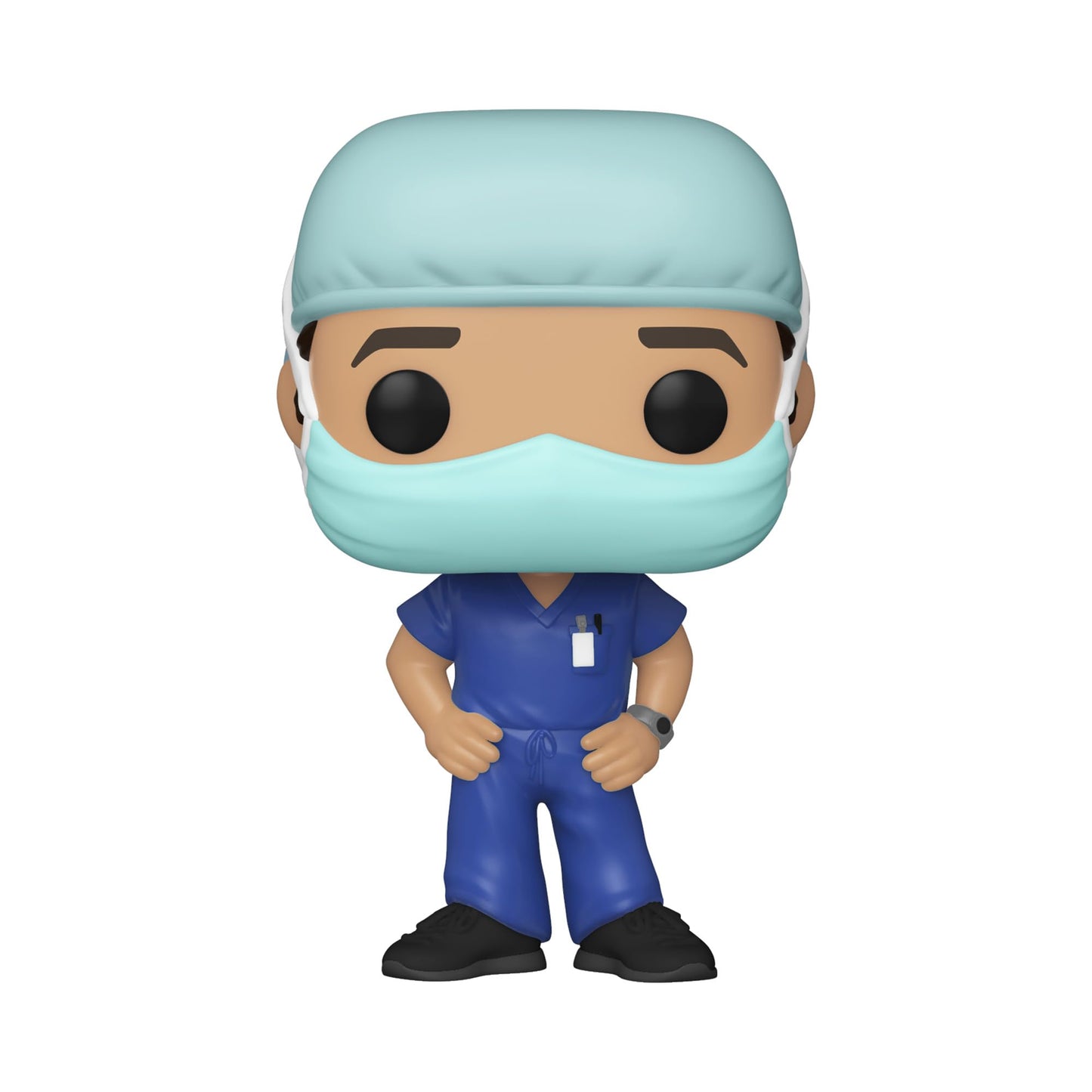 Funko Pop! Heroes Front Line Worker Male Hospital Worker #1, Vinyl, Multicolor, One Size