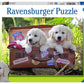 Ravensburger Puzzles Travelling Pups, Multi Color (100 Pieces)