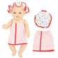 Sotogo 7 Sets Doll Clothes Outfits Dresses For 14 To 17 Inch New Born Baby Doll, 15 Inch Baby Doll And American 18 Inch Doll Clo