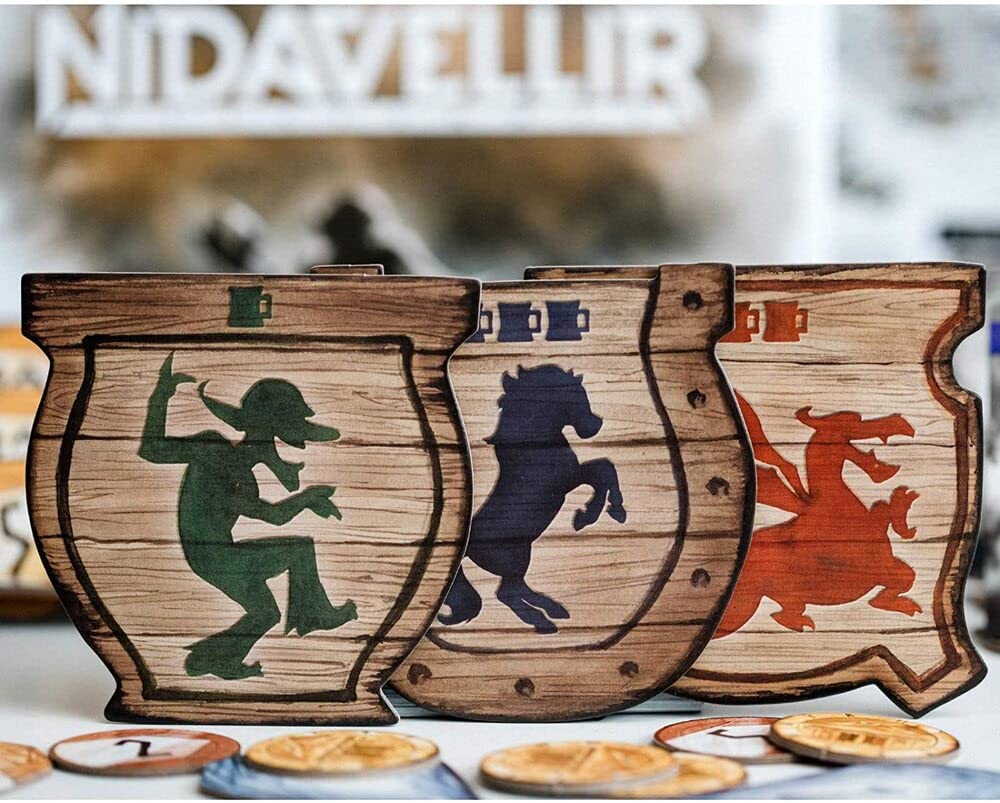 Grrre Games Nidavellir Base Game | Strategy Game For Teens And Adults | Ages 10+ | 2 To 5 Players | 45 Minutes