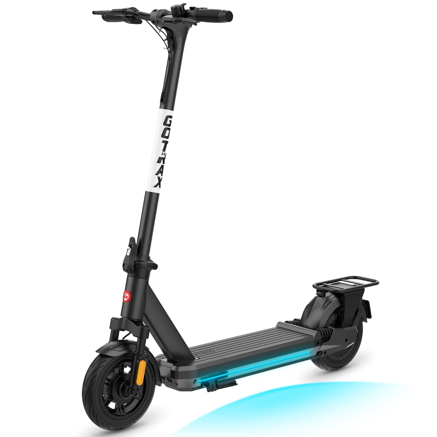 Gotrax ECLIPSE ULTRA Electric Scooter for Adults, Max 38 Mile & 20Mph by 500w Motor, 10 Tire, Bright Headlight Taillight, Alumin