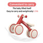 SEREED Balance Bike for 1 Year Old, 10" Aluminum Frame, Red, Model UD30, Baby's First Bike for Boys and Girls