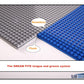 Slabdreamlab 12''X12'' Baseplate For All Major Building Bricks And Blocks (Yellow, Single)
