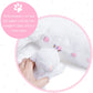 Skylety Nurturing Cat Stuffed Animal With 4 Plush Kittens, Cat Baby Stuffed For Girls And Boys Plushy Mommy Kitty With Baby Kittens For Birthday Party Favors Gifts(Warm Style)