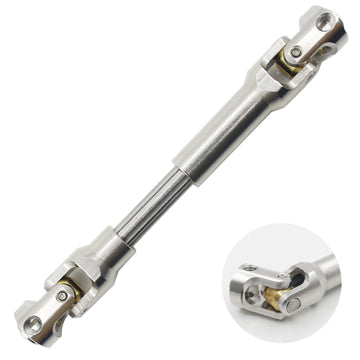Raflot Drive Shaft Stainless Steel Heavy-Duty Driveshafts for 1/10 RC Car Crawler Axial SCX10 90046 AXI03007 TRX4 Redcat Gen8(75