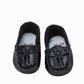 American Fashion World Black Loafers for 18-Inch Dolls | enhanced Quality & Trendy Design | Dolls Shoes | Shoe Fashion for Dolls for Popular Brands