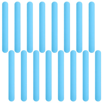 16 Pcs Silicone Rubbber Slap Bracelets Plain Slap Bracelets Wrist Soft And Safe Slap Bands Wrap Band School Party Favors Diy Pai