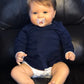Kokomandy Reborn Baby Dolls 24Inch Really Cute Toddler Boy Baby Doll That Look Real Realistic Soft Silicone Newborn Baby Babies Gifts For Kids Age 3+