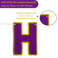 Litaus, Purple Happy Birthday Banner - Pre-Strung, 9 Ft, No Diy | Birthday Decorations | Happy Birthday Sign For Birthday Decor,