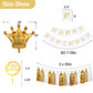 Katbuu Gold Birthday Decorations - Golden Birthday Party Decorations, Happy Birthday Decorations For Women Boys Girls Men, Golde