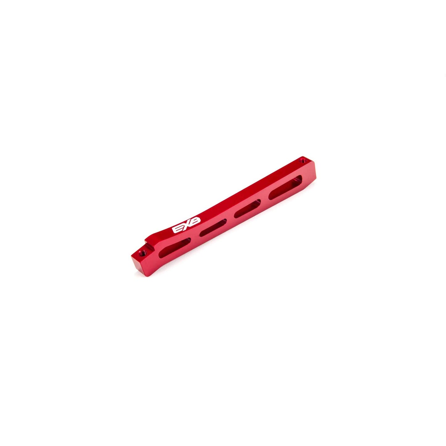 ARRMA Front Center Aluminum Chassis Brace, 118mm Red: EXB, ARA320565