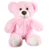 SHAFISH Plush Teddy Bear Cute Stuffed Animal Bear with Bow Plush Toys 13.8 Inches (Pink)