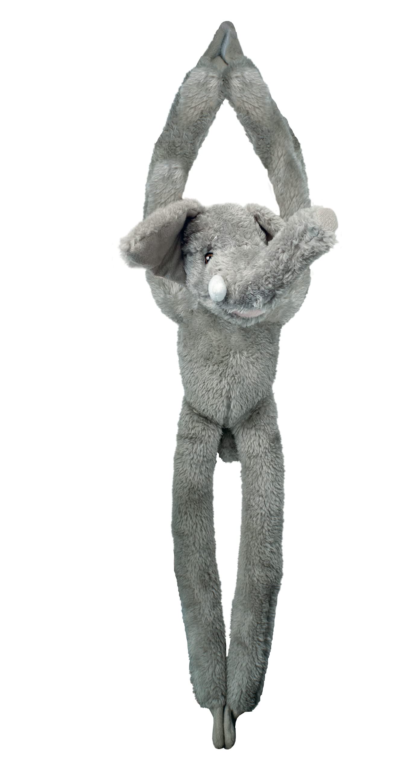 Deluxebase EcoBuddiez Tree Huggers - Elephant from 72cm Hanging Soft Toy Made from Recycled Plastic Bottles. Eco-Friendly Soft a