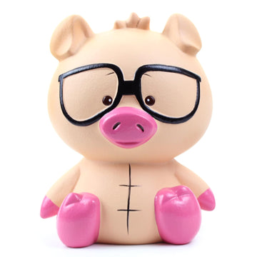 Winsterch Pig Piggy Bank for Boys and Girl Ceramic Pig Bank Money Box Toy Coin Bank Birthday Gifts for Kids