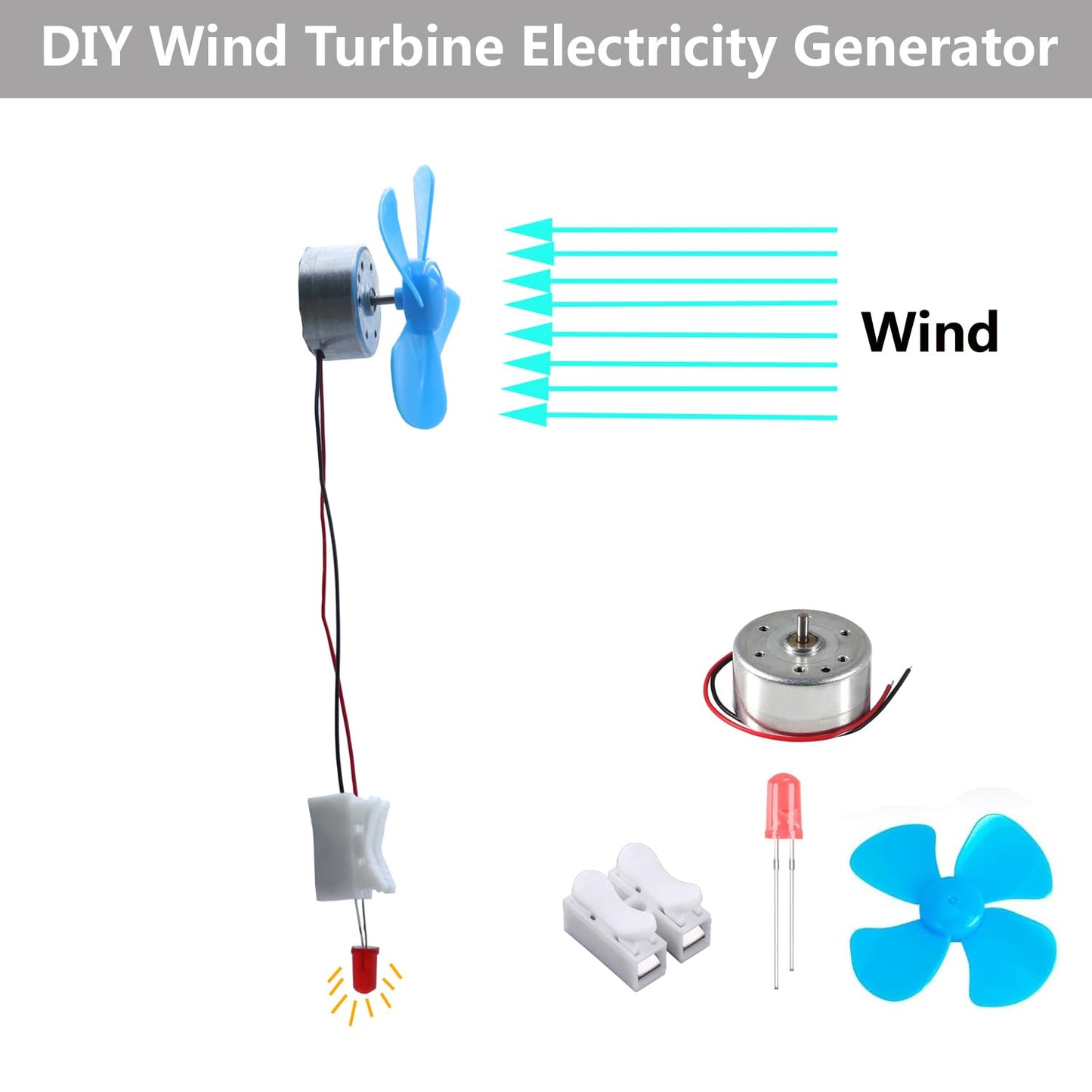 Science Stem Project For Kids Ages 6 8 10 12 Years Boys Girls,Physics Experiment Kit Energy Conversion School Educational Set Mi