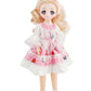 Onrri 1/6 Scale Anime Fashion Mechanical Joint Posable Doll, With 1 Complete Outfits And Suprise Accessories, 12 Inch, Great Gif