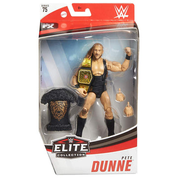 Wwe Mattel Pete Dunne Elite Series #75 Deluxe Action Figure With Realistic Facial Detailing, Iconic Ring Gear & Accessories