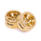 INJORA 1.0 Brass Beadlock Wheel -4.7mm Offset Rim for 1/24 1/18 RC Crawler SCX24 FCX24 TRX4M Ascent18 Upgrade(W1011)