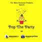 Pop The Party Mask For Holi | vendetta mask for kids |Holi Mask For Kids, Adults For Holi (vendettap5)