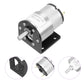 Dmiotech Micro Dc 12V 300Rpm Geared Motor With Bracket Gear Reduction Motors 37Mm Diameter Gearbox Micro Speed Reduction For Rc