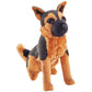 Wild Republic Rescue Dog, German Shepherd, Stuffed Animal, With Sound, 5.5 Inches, Gift For Kids, Plush Toy, Fill Is Spun Recycl
