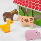 Bigjigs Toys, Shape Sorter, Wooden Toys, Farm Toys, Wooden Shape Sorter, Shape Sorters For 2 Year Olds, Wooden Farm Toys, Childs