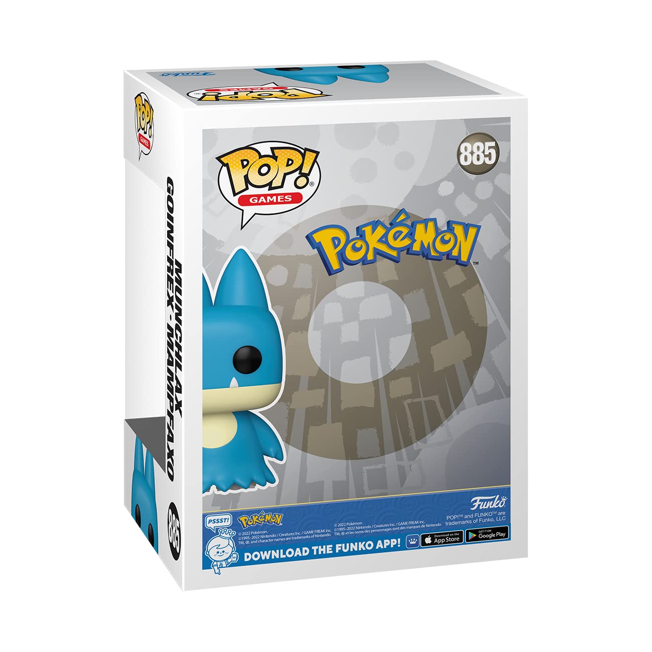 Funko POP! Games Munchlax Collectible Vinyl Figure - 4" Multicolor Model 69077 - Official Merchandise for Kids & Adults