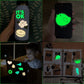 Susihi Glow In The Dark Stickers For Water Bottles Stickers For Kids Glow In The Dark Wall Stickers Vinyl Waterproof Stickers Pa