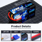 Zeee 3S Lipo Battery 5200Mah 11.1V 80C With Ec3 Plug Hard Case Battery For Rc Car Boat Truck Helicopter Airplane Racing Models(2