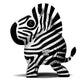 Eugy Zebra 3D Puzzle, 26 Piece Eco-Friendly Educational Toy Puzzles For Boys, Girls & Kids Ages 6+
